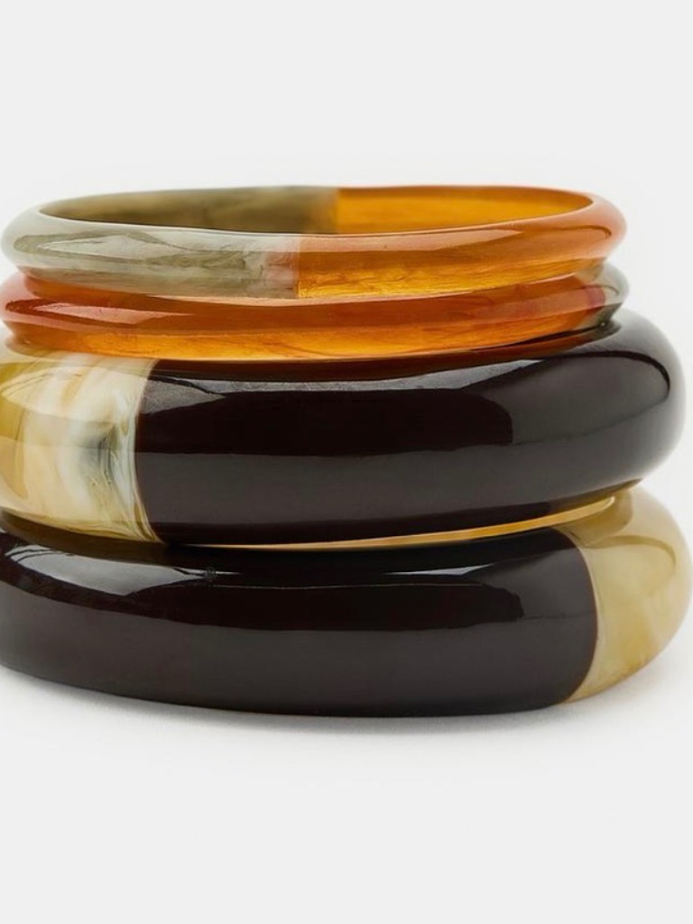 Zara Multi-Colored Bangles Size Medium